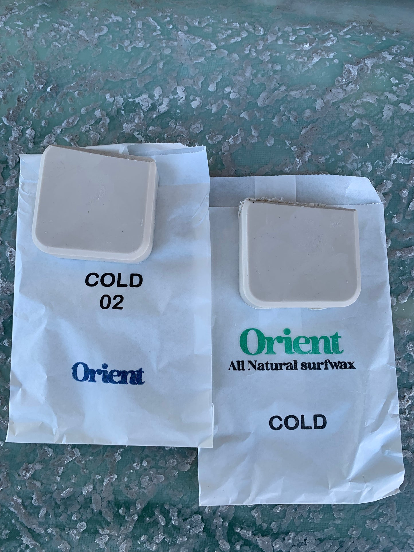 Orient wax 01 and 02